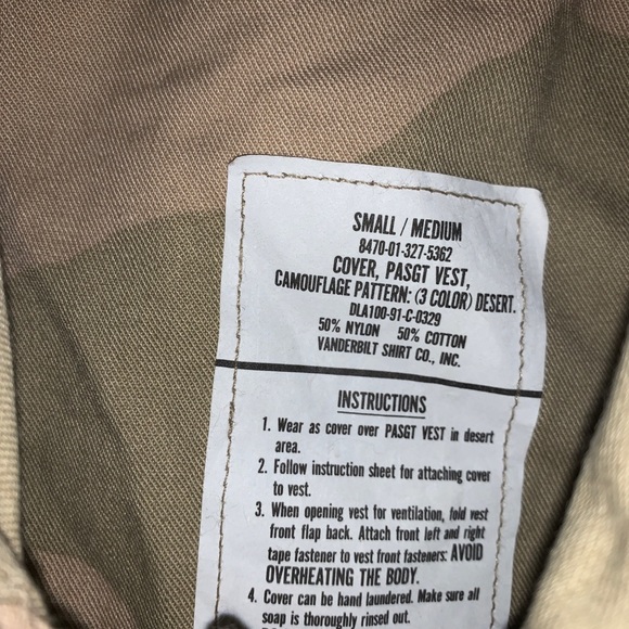 military cest men size s/m camo - Picture 2 of 6